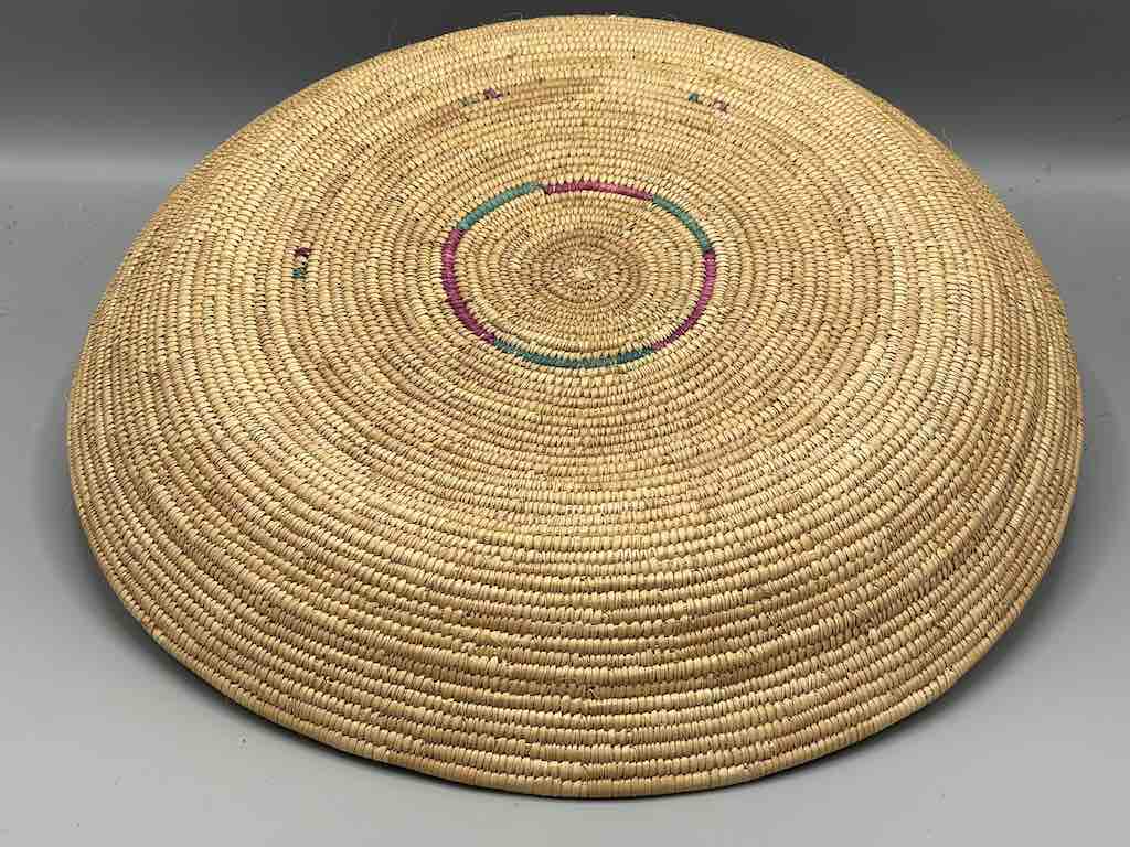 Shallow Sahelian Tight Weave Fulani Basket - Burkina Faso