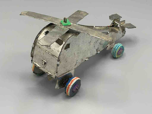 African Recycled Metal Can Toy Helicopter - Burkina Faso