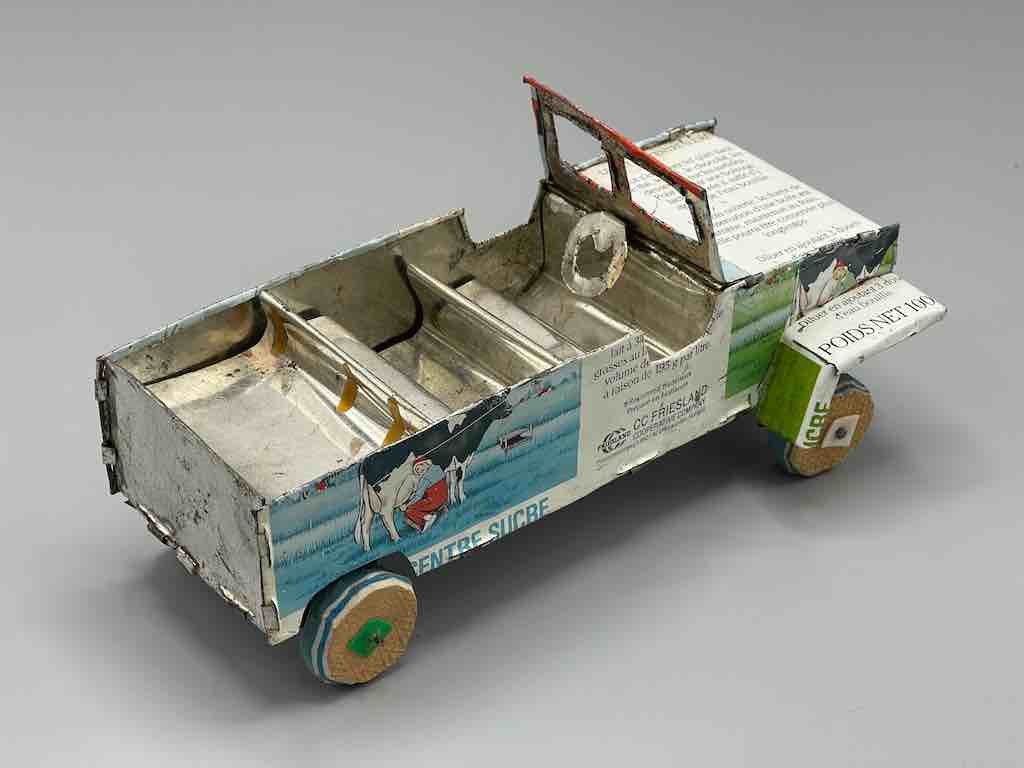 African Recycled Metal Can Toy Jeep - Burkina Faso