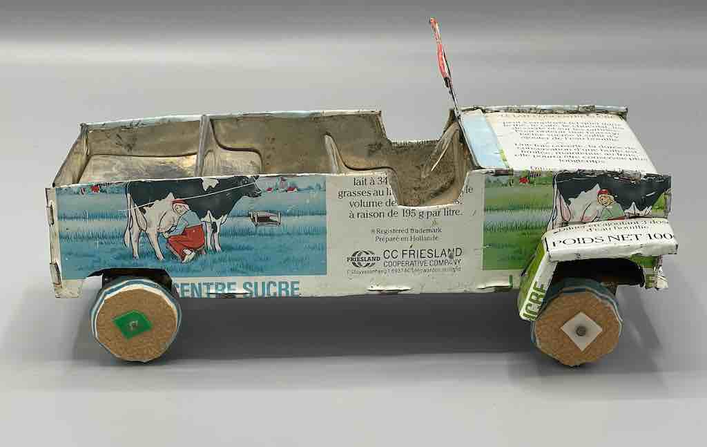 African Recycled Metal Can Toy Jeep - Burkina Faso