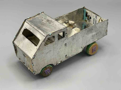 African Recycled Metal Can Toy Utility Pickup Truck - Burkina Faso