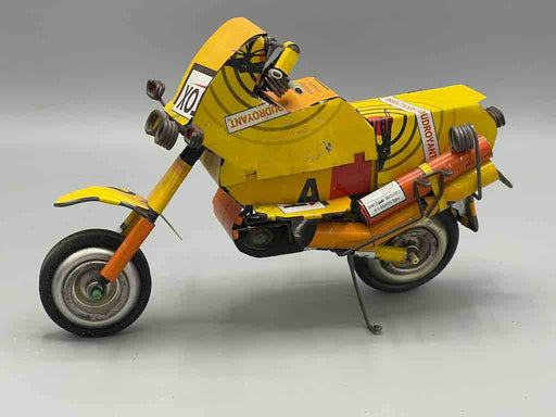 African Recycled Metal Can Toy Motorcycle - Burkina Faso