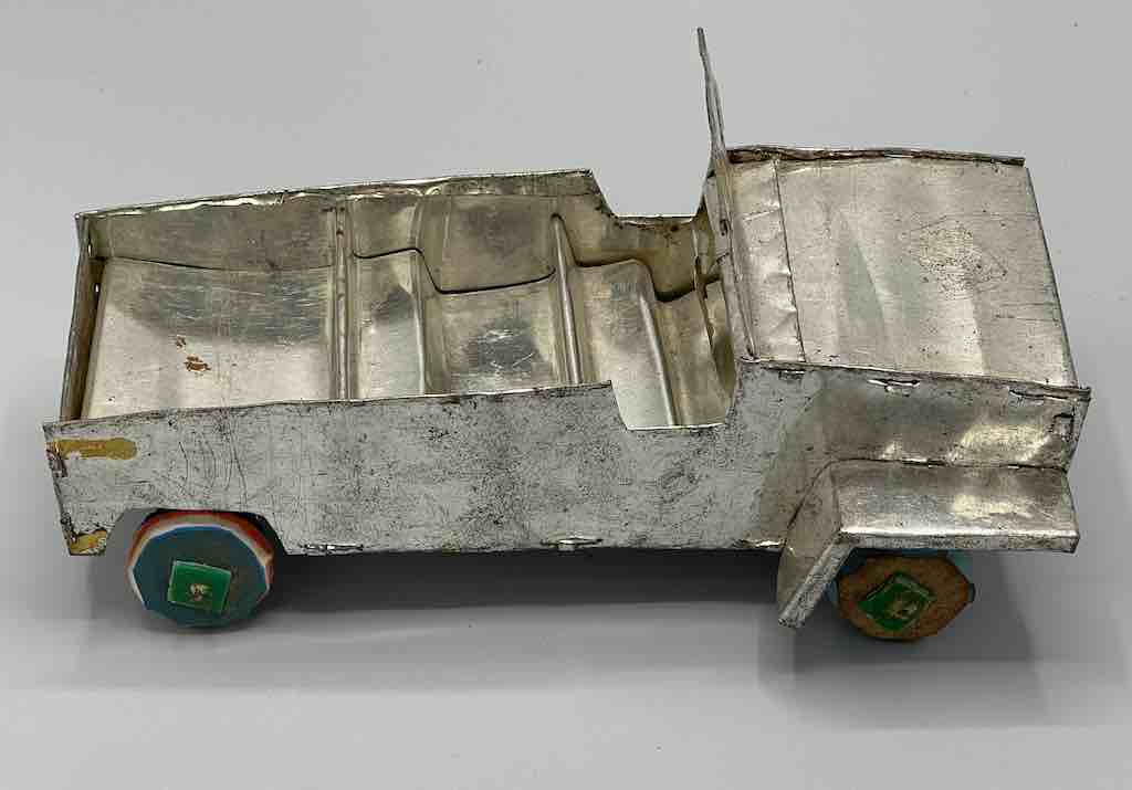 African Recycled Metal Can Toy Jeep - Burkina Faso