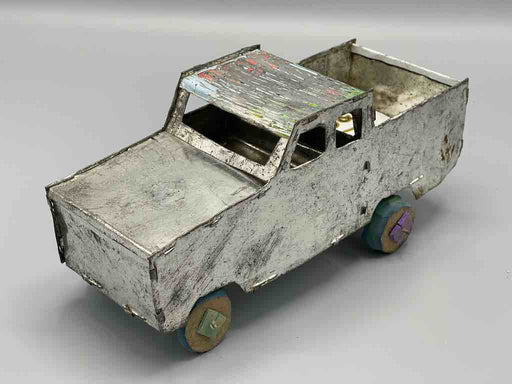 African Recycled Metal Can Toy Pickup Truck - Burkina Faso