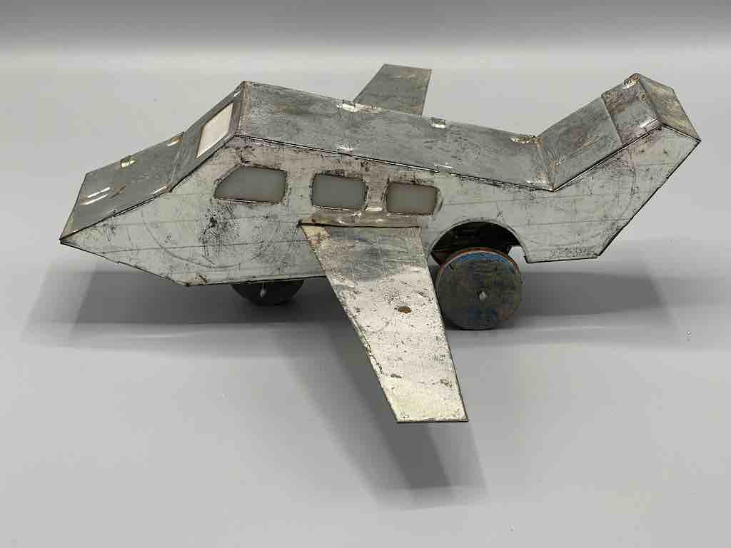 African Recycled Metal Can Toy Airplane - Burkina Faso