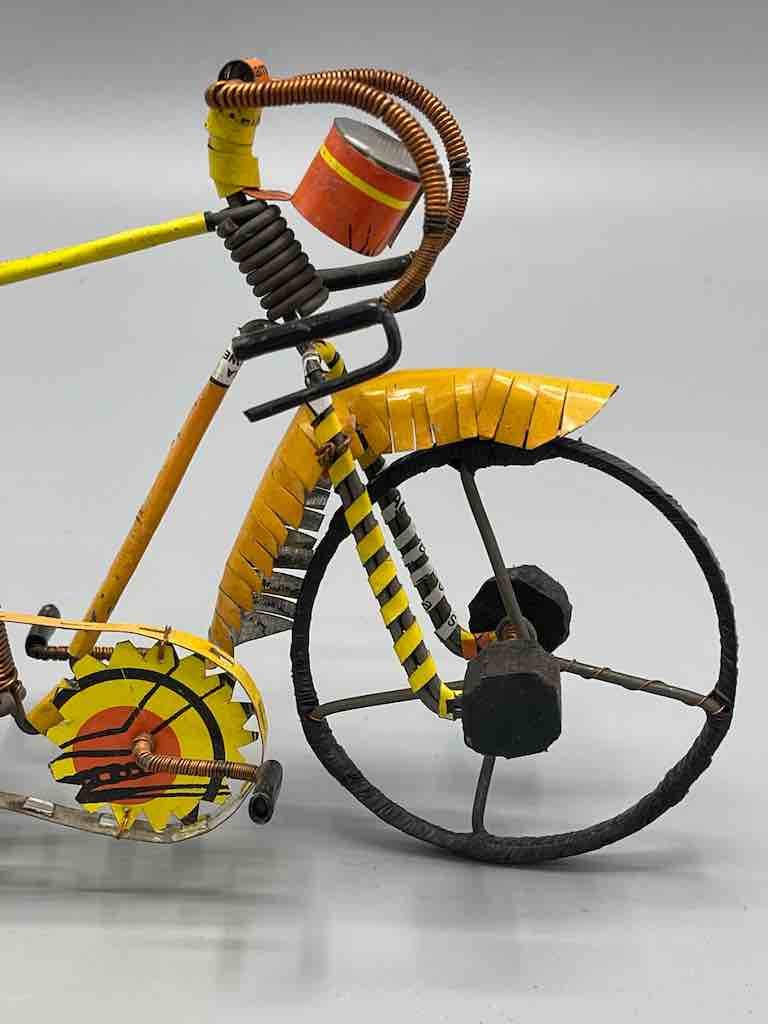 African Recycled Wire Cloth Seat Toy Racing Bike - Burkina Faso