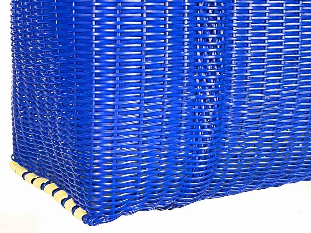 Large Deep Woven Recyclyed Plastic High Capacity Handbag - El Salvador