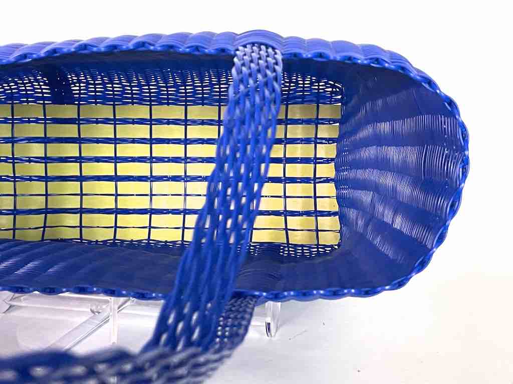 Large Deep Woven Recyclyed Plastic High Capacity Handbag - El Salvador