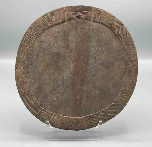 Ifa divination plate – round