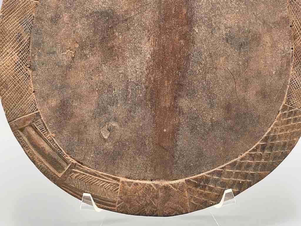 Ifa divination plate – round