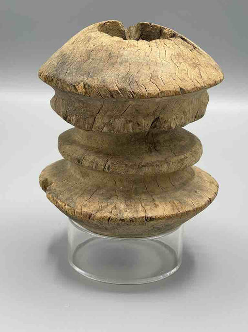 Old Saharan Africa Deep Well Pulley Decor