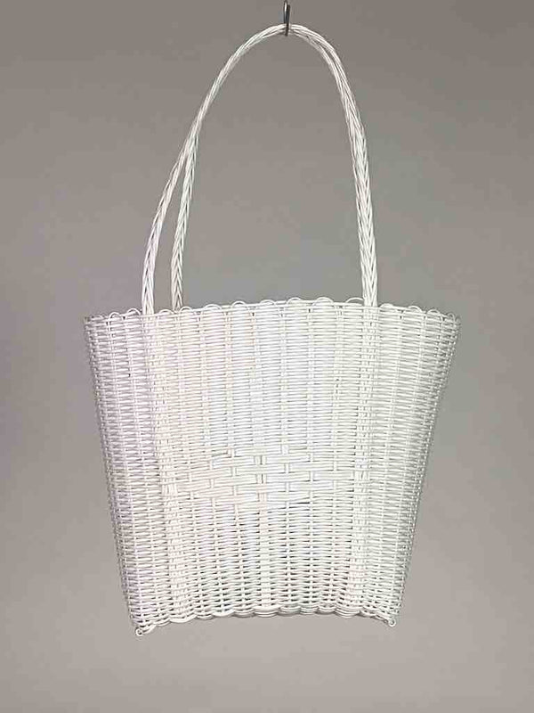 Small Deep Woven Recyclyed Plastic High Capacity Handbag - El Salvador
