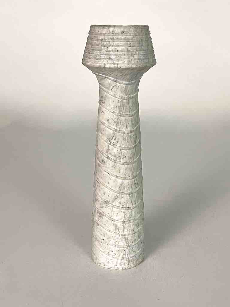 Hand-Carved Large Top Soapstone Vietnamese Sculptural Vase