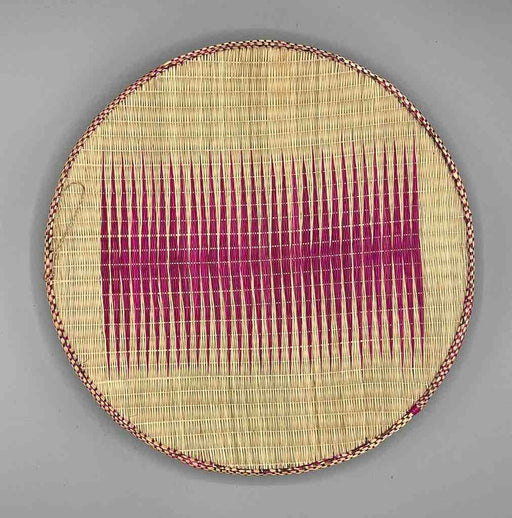 Tutsi Very Shallow Finest Weave Lightweight Basket - Rwanda