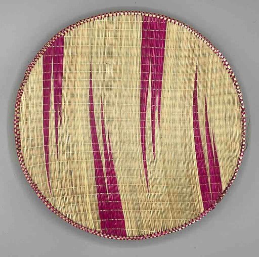 Tutsi Very Shallow Finest Weave Lightweight Basket - Rwanda