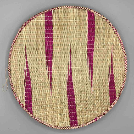 Tutsi Very Shallow Finest Weave Lightweight Basket - Rwanda