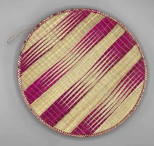 Tutsi Very Shallow Finest Weave Lightweight Basket - Rwanda