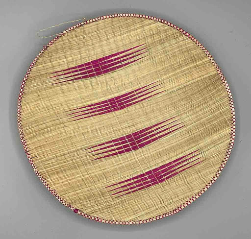 Tutsi Very Shallow Finest Weave Lightweight Basket - Rwanda