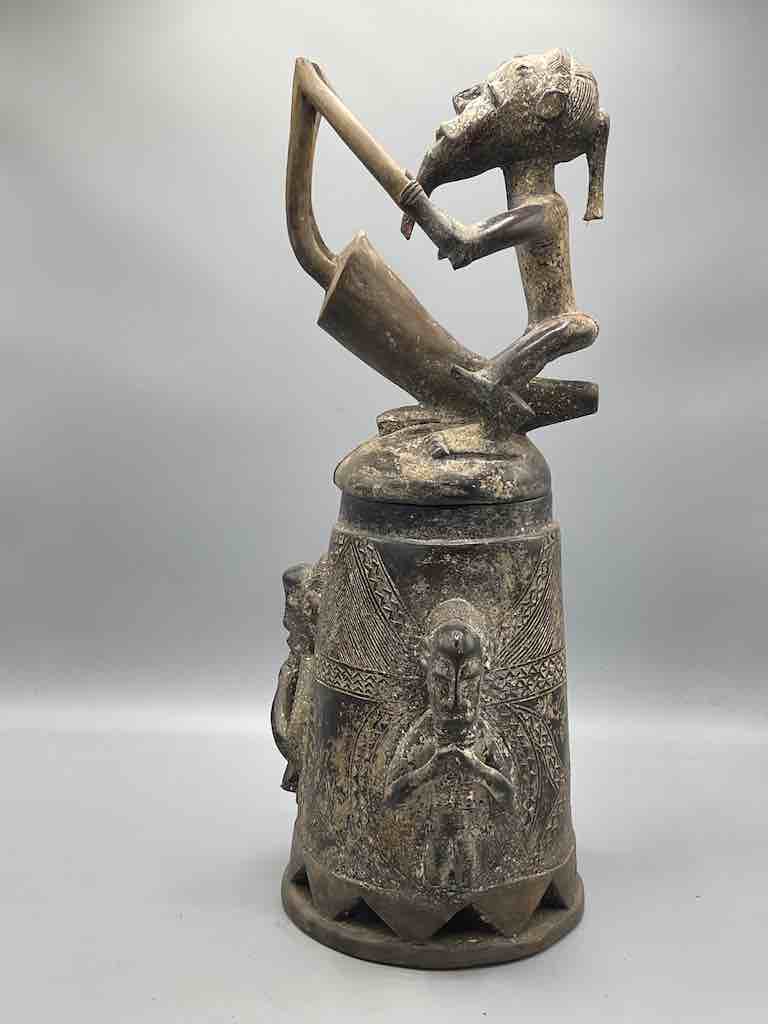 Drummer Baule Mouse Oracle Container/Statue | 20"