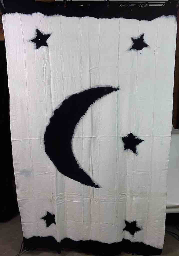 Tiv Textile - Moon and Stars Design