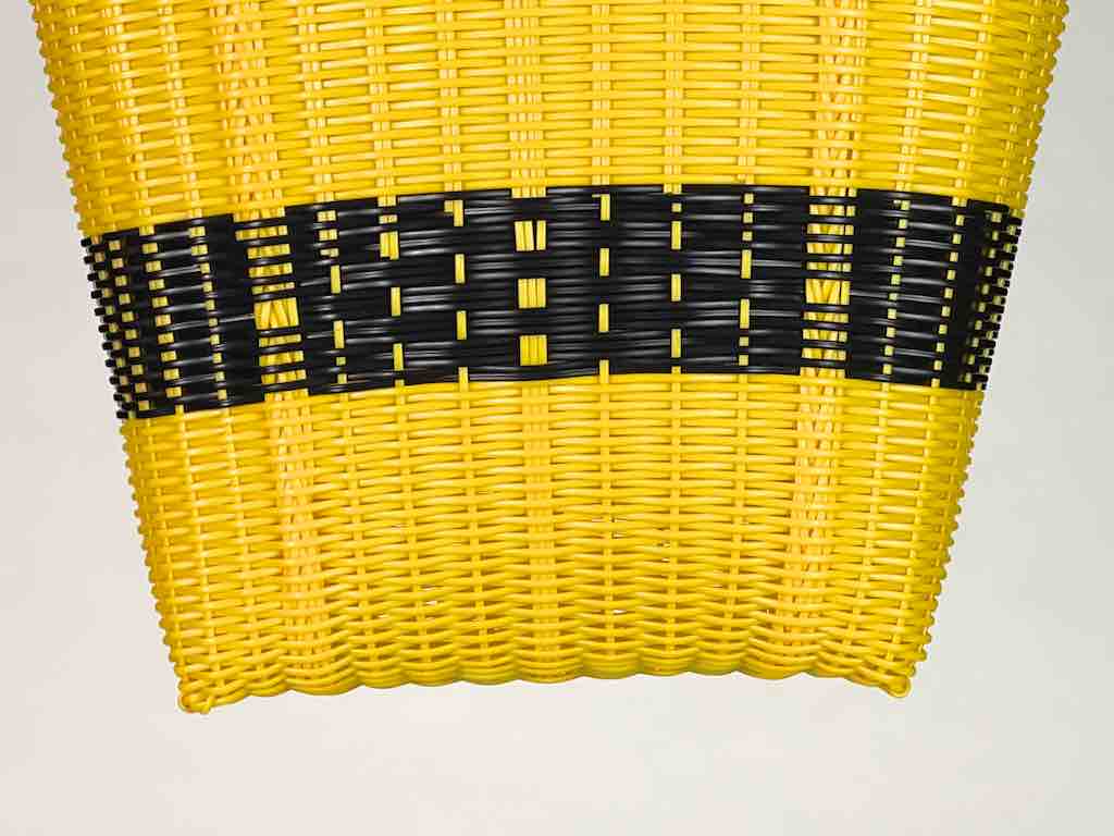 Small Deep Woven Recyclyed Plastic High Capacity Handbag - El Salvador