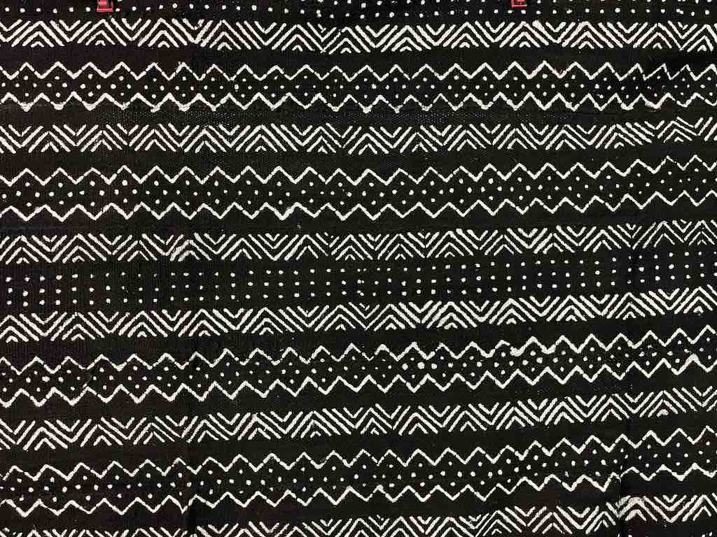 Contemporary Batik Mudcloth Mali African Textile | 65" x 39"