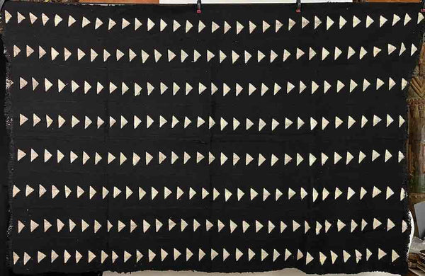 Contemporary Batik Mudcloth Mali African Textile | 60" x 41"