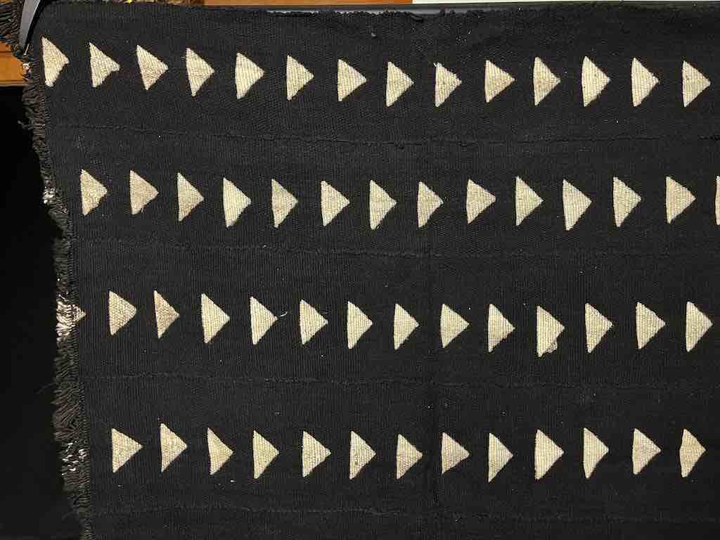 Contemporary Batik Mudcloth Mali African Textile | 60" x 41"