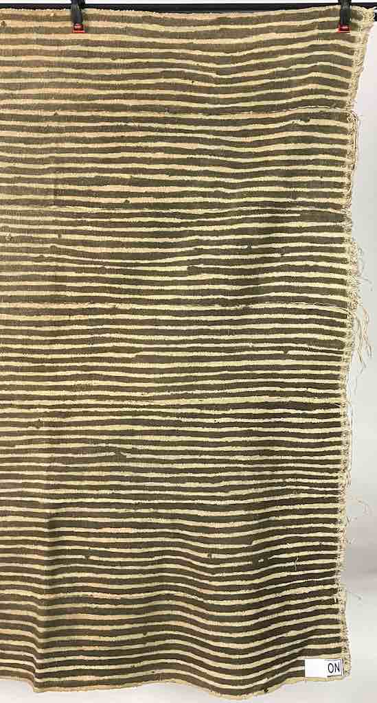 Vintage Traditional Bogolan Mudcloth Mali African Textile | 56 x 34"
