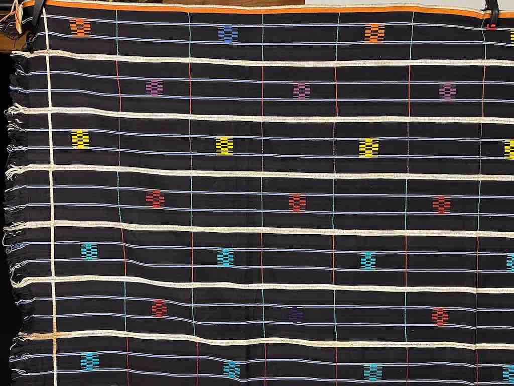 Finest Quality Baule African Cloth Textile "Wrapper" | 63 x 47"