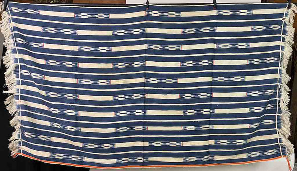 Vintage Baule African Cloth Textile "Wrapper" | 60" x 36"