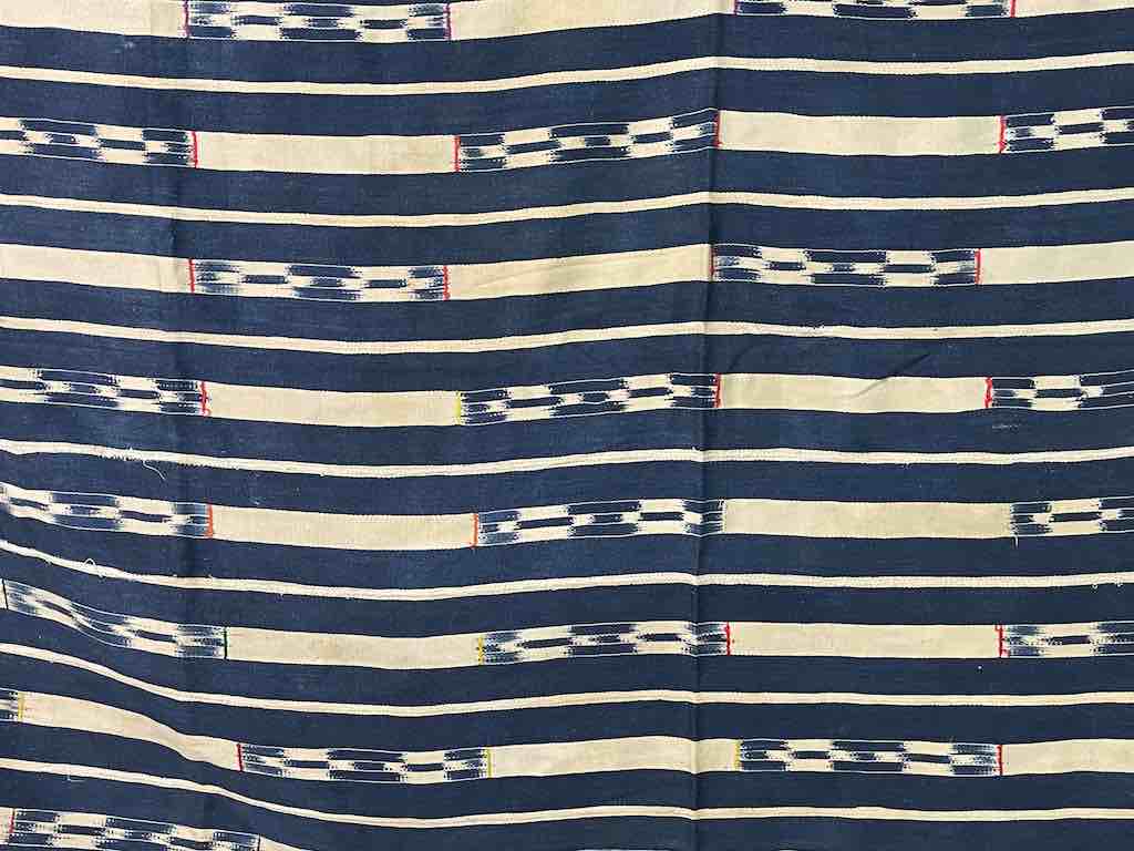 Vintage Baule African Cloth Textile "Wrapper" | 60" x 36"