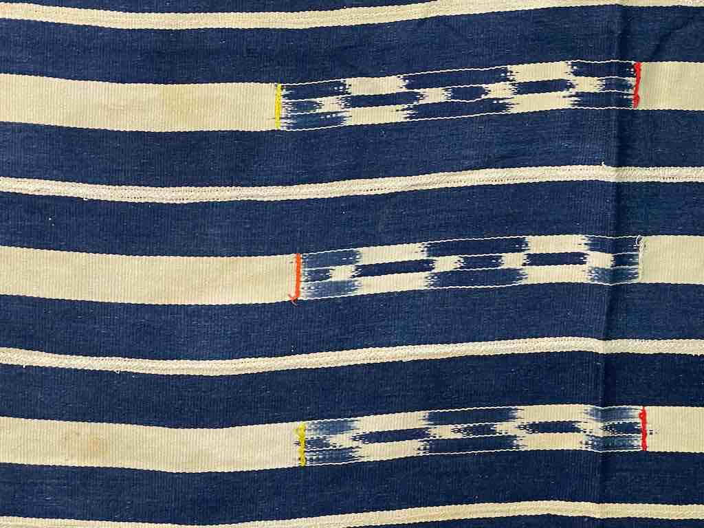 Vintage Baule African Cloth Textile "Wrapper" | 60" x 36"