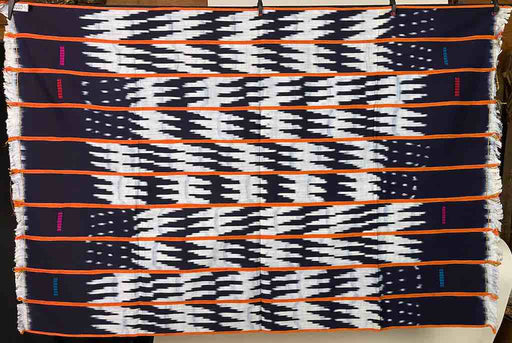 Baule African Cloth Textile "Wrapper" | 61 x 41"