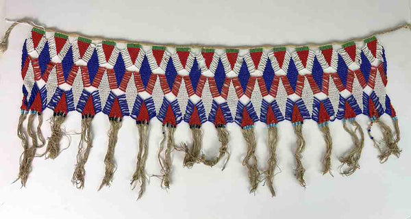 Kirdi Vintage Wide Beaded Dance Belt Loincloth - Cameroon
