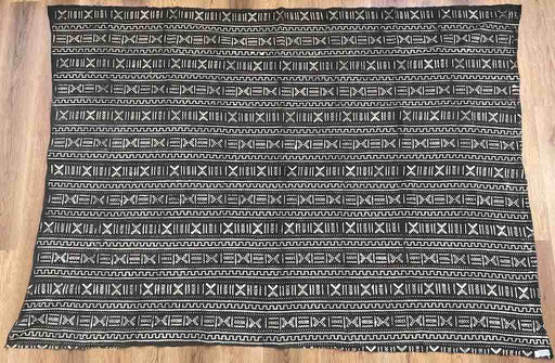 XL Contemporary Batik Mudcloth Mali African Textile | 82 x 62"