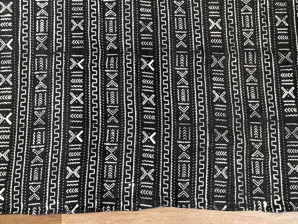 XL Contemporary Batik Mudcloth Mali African Textile | 82 x 62"