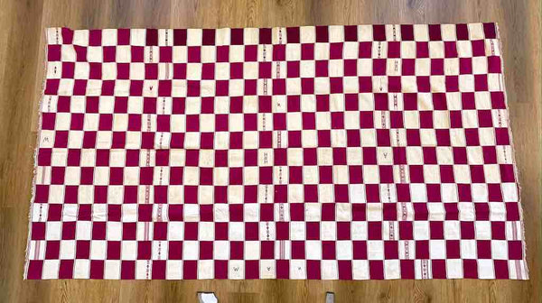 Large Vintage Fulani Handwoven Textile of Mali | 101 x 53"