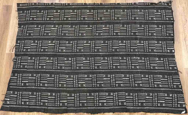 XL Contemporary Batik Mudcloth Mali African Textile | 96 x 67"