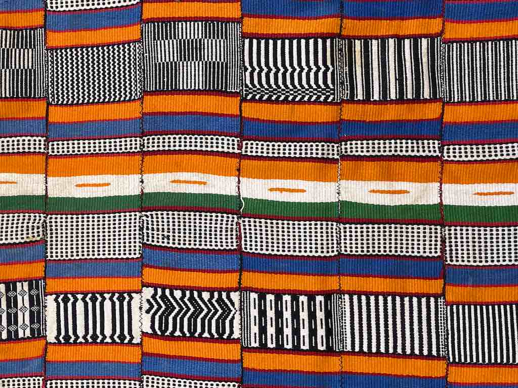 Very Large Vintage Djerma Handwoven Textile of Niger | 117 x 72"