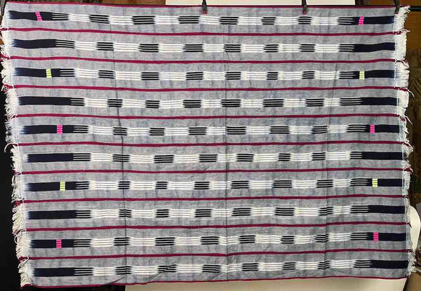 Baule African Cloth Textile "Wrapper" | 60 x 42"