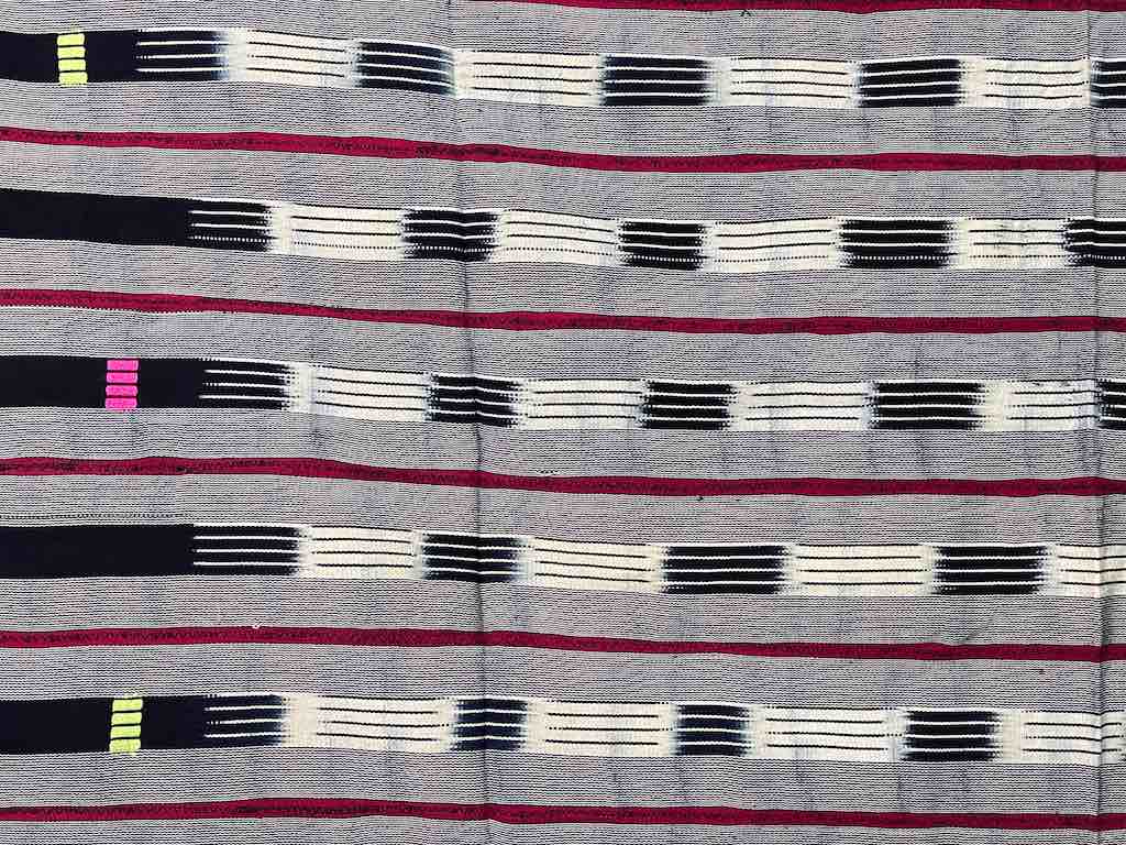 Baule African Cloth Textile "Wrapper" | 60 x 42"