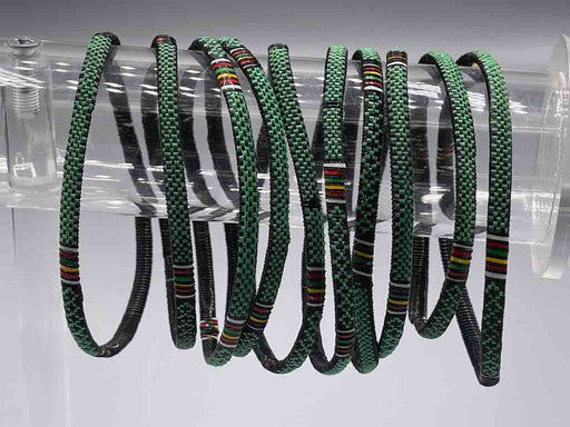 Thin Finest Design Recycled Plastic Bracelet - 3 Colors