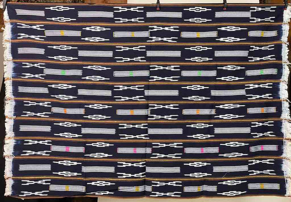 Baule African Cloth Textile "Wrapper" | 60 x 42"