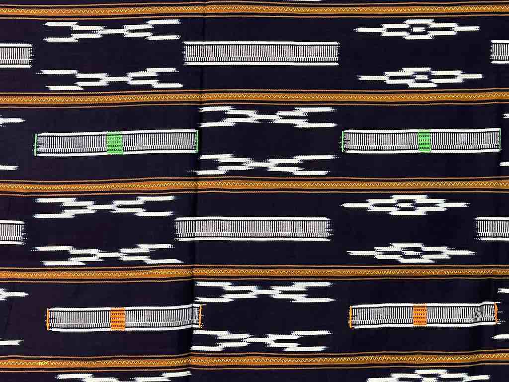 Baule African Cloth Textile "Wrapper" | 60 x 42"