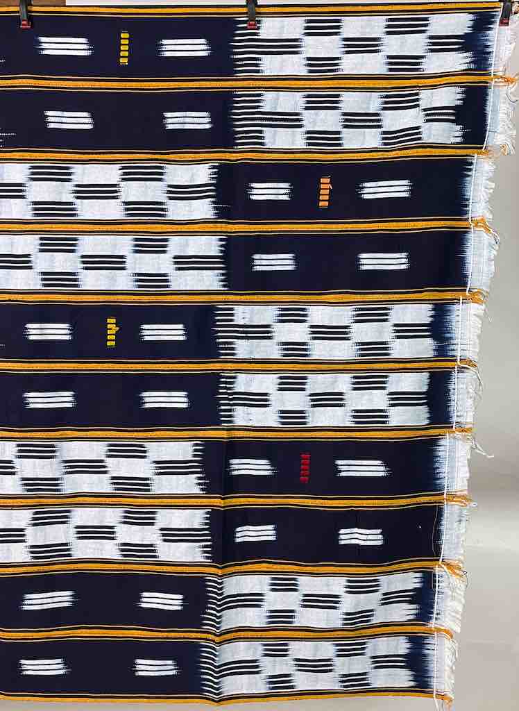 Baule African Cloth Textile "Wrapper" | 60" x 42"