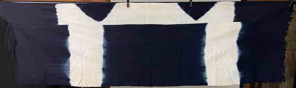 Tiv Indigo Textile Scarf Shawl Table Runner