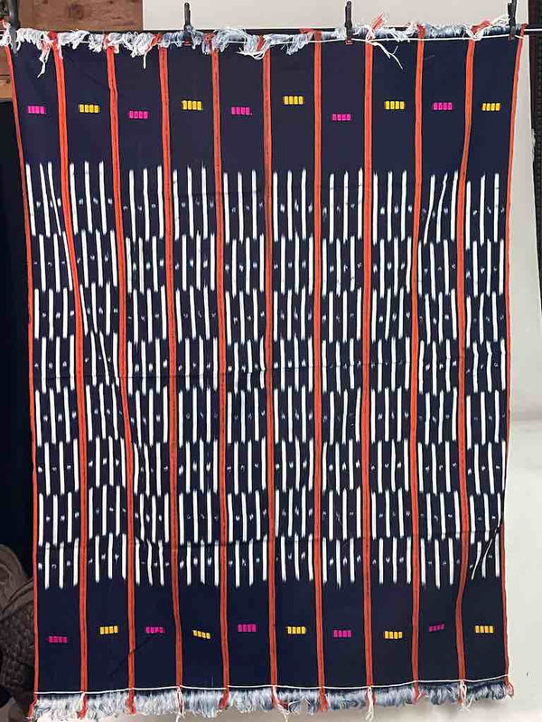 Baule African Cloth Textile "Wrapper" | 60 x 45"