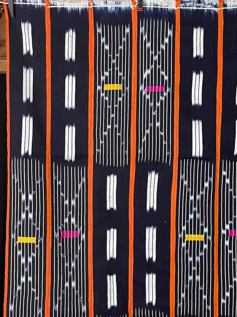 Baule African Cloth Textile "Wrapper" | 64" x 44"