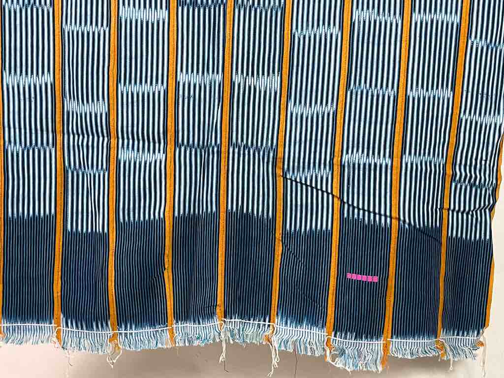 Baule African Cloth Textile "Wrapper" | 60" x 40"